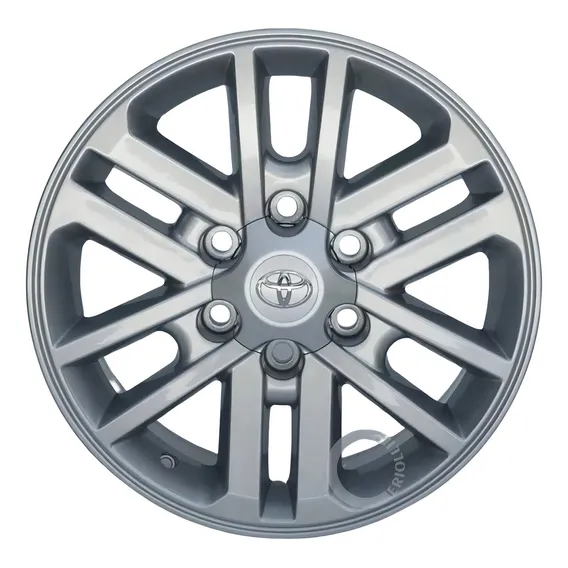 Roda Aro 17 Toyota Hilux Srv (unidade) Cor Prata 6x139 Foto 1