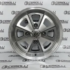 Roda Aro 17x6 Porsche Kr R84 4x130 + Bicos Cor Grafite Diamantado Foto mini 4