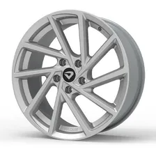 Roda Aro 18 R-seven Fusion/ Fiesta/ Focus 5x108 + Cor Prata Foto mini  2