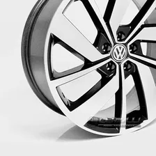 Roda Aro 20 5x100 Gli Golf Polo Bora S19 / Valor Unitário Cor Preta Diamante Foto mini 3