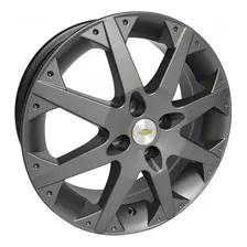 Roda Astra Ss Aro 16 4x100 M21 + Bico Cor Grafite Fosco Foto  mini 1
