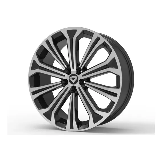 Roda Atlanta Aro 18 Vectra/ Golf/ Stilo 5x100 + Cor Preto Foto 1