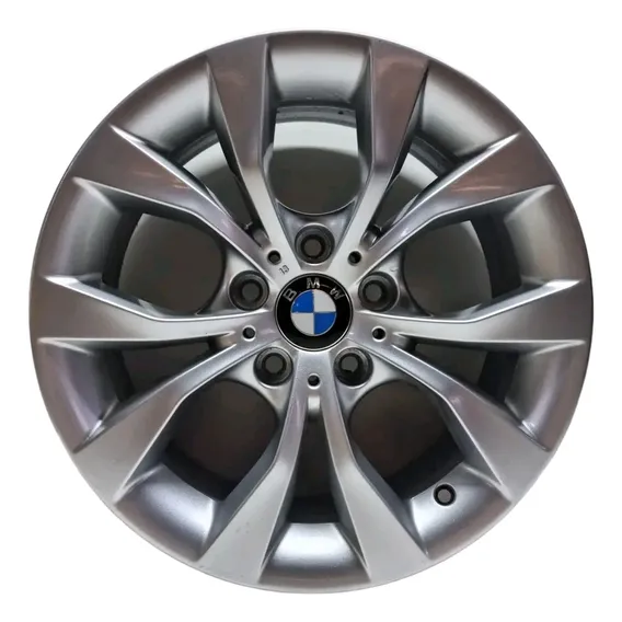 Roda Bmw X1 Sdrive Aro 17 ®5400 Unidade Avulsa Cor Prata Foto 1