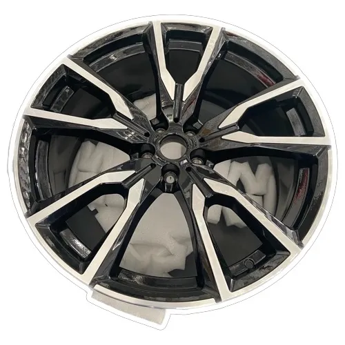 Roda Bmw X7 Aro 22 (dianteira) Tala 9,5 Cor Preto Foto 1