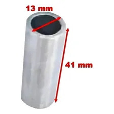 Roda Borracha 4 Polegadas Rolamento Rolete Até 65kg Foto mini 2