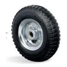 Roda Borracha Maciça Para Carrinhos R 250x4 Pmr Até 200 Kgs Foto mini 1