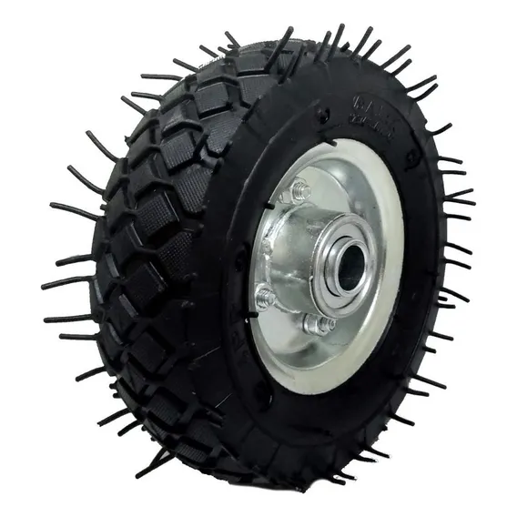 Roda Completa Pneumatica 6x2 P/ Carrinho De Carga Até 150 Kg Foto 1