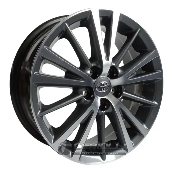 Roda Corolla Xrs Xei Altis Gli 2018 Aro 16 / Valor Unitario Cor Grafite Diamantado Foto 1
