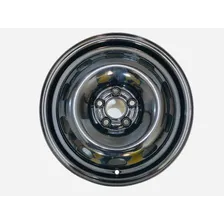 Roda De Ferro Aro 15 Volkswagen Fox Polo 5 Furos Cor Preto Foto mini 1