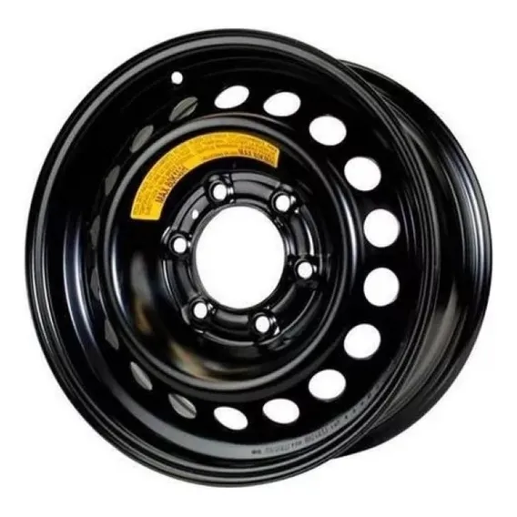 Roda De Ferro Aro 16 - S10 / Trailblazer Cor Preto Foto 1