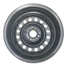 Roda De Ferro Renault Sandero Logan Clio Aro 14 Cor Preto Foto mini 2