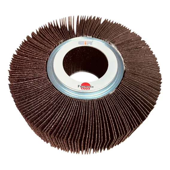 Roda De Lixa 150x50mm (roda Pg Ou Polikontour) - Grão 220 Foto 1