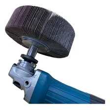 Roda De Lixa 150x50mm (roda Pg Ou Polikontour) - Grão 220 Foto mini 2