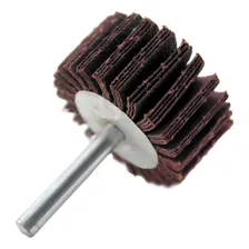 Roda De Lixa 50x20mm G36 C/ Haste 1/4 Beltools Foto mini 1