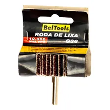 Roda De Lixa 60x20mm G36 C/ Haste 1/4 Beltools Foto mini 4