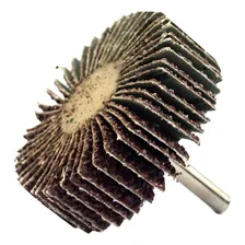 Roda De Lixa 60x20mm G36 C/ Haste 1/4 Beltools Foto mini 1
