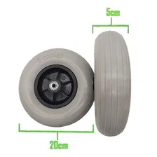 Roda Dianteira Aro 8 Cadeira De Rodas Ortobras Jaguaribe Foto mini 4