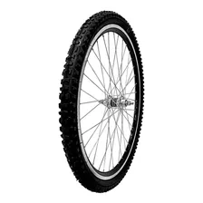 Roda Dianteira Completa Bicicleta Motorizada Aro 26 Com Pneu Cor Preto Foto  mini 1