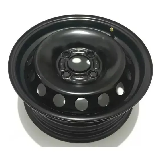 Roda Ferro Aro 14 Ford Ka Fiesta Focus Rocam Gl Estepe (14) Cor Preto Foto 1