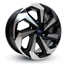 Roda Ford Aro 14x6 4x108 Ford Ka Fiesta (jogo) + Bicos Cor Preto Diamantado 4x108 Foto mini 1