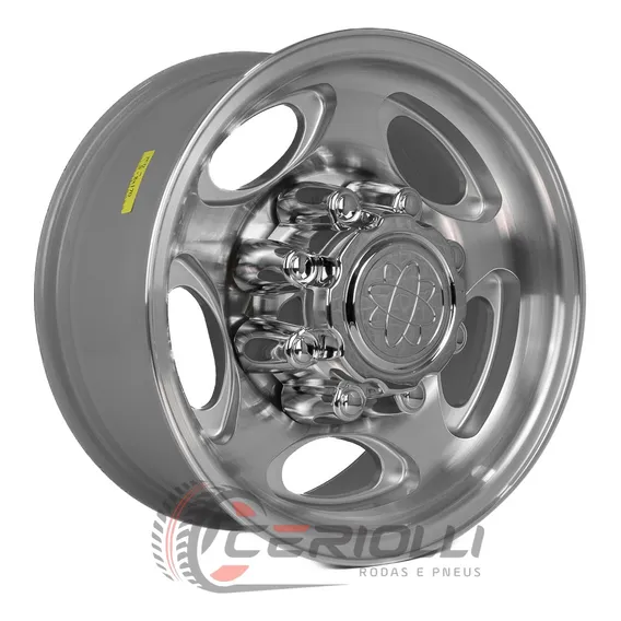 Roda Ford F250 Xlt Aro 16 8x170 Krmai M27 / Valor Unitário Cor Prata Diamantada 8x170 Foto 1