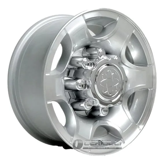 Roda Ford F250 Xlt Aro 16 8x170 ( Unidade) Cor Prata Diamante Foto 1