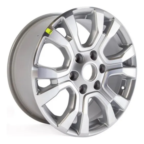 Roda Ford Ranger Aro 18 2018 2023 Prata Diamantado Foto 1
