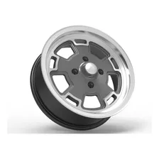 Roda Fusca Aro 15 Germany Furação 4x130 + Cor Diam. Graf. Brilhante Foto mini  3