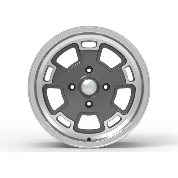 Roda Fusca Aro 15 Germany Furação 4x130 + Cor Diam. Graf. Brilhante Foto 1