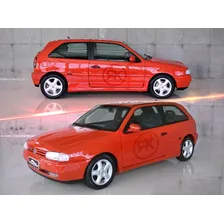 Roda Gol Gti Tubular Aro 15 Parati Voyage ( Jogo ) + Bicos Cor Prata Foto mini 3