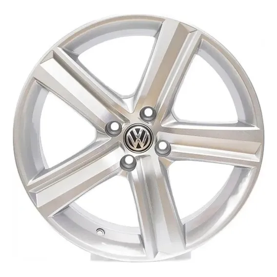 Roda Gol Highline Aro 15 4x100 R65 (jogo)+ Bicos Cor Prata Ss 4x100 Foto 1