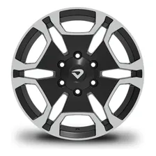 Roda Hilux Aro 18 Furação 6x139 Toyota + Cor Preto Diamantado Foto mini 1