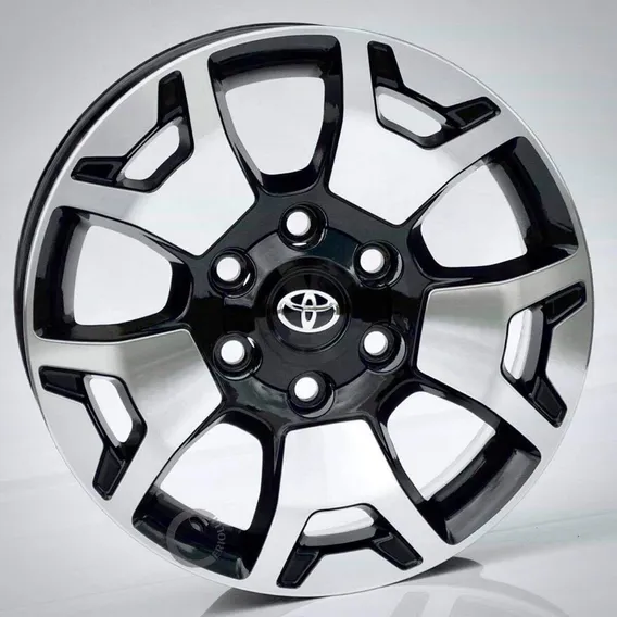 Roda Hilux Aro 18 Srx Diamond Sw4 S11 Krmai / Unidade Cor Preta Diamante Foto 1