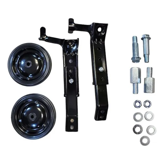 Roda Lateral D/ Bike Aro 20-26 Reforçada Roda Aço Com Marcha Foto 1