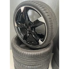 Roda Liga Leve Aro 20 + Pneu Cor Preto Foto mini 3