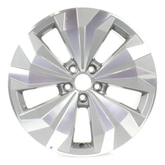 Roda Liga Leve T-cross Aro 17 Vw Cor Cinza Foto 1