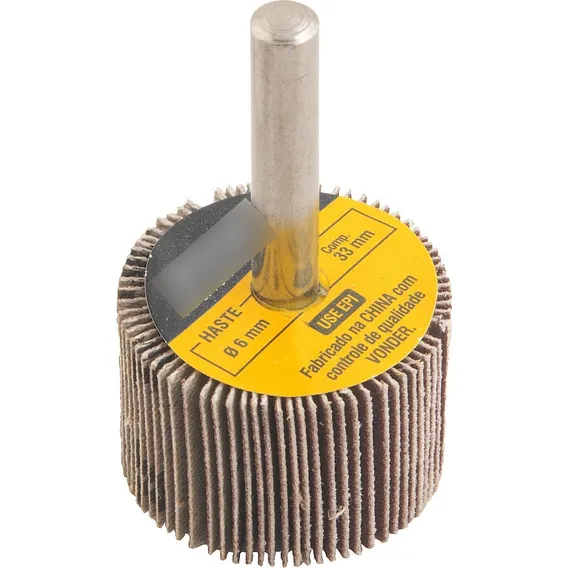Roda Lixa 30mmx20mm C/ Haste G220 Vonder Foto 1