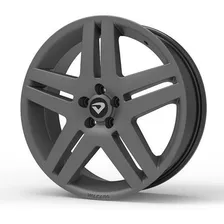 Roda Long Beach Aro 18 Toro/ Tracker/ Cerato 5x114 + Cor Grafite Fosco Foto mini 1