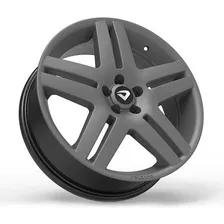Roda Long Beach Aro 18 Toro/ Tracker/ Cerato 5x114 + Cor Grafite Fosco Foto mini 2