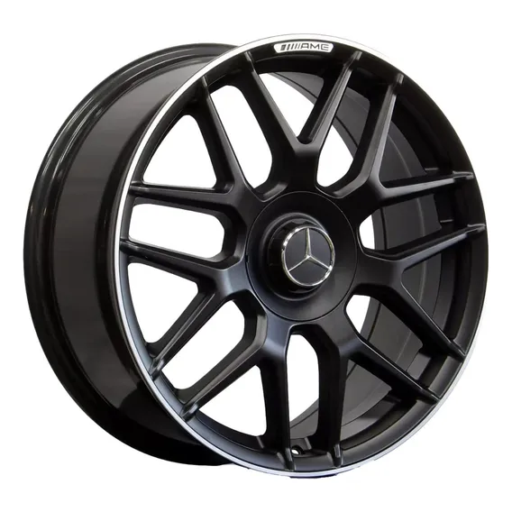 Roda Mercedes Aro 18 5x112 Amg S63 / 2 Rodas Par Cor Preto Foto 1