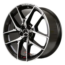 Roda Mercedes Aro19 5x112 Amg B.a.r C Class / Valor Unitário Cor Preto Diamantado 5x112 Foto mini 2