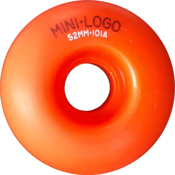 Roda Mini Logo 52mm 101a C-cut Vermelha Foto 1