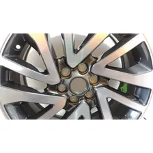 Roda Nissan Frontier 19/21 Aro 18 Diamantada Cinza Escuro Foto mini 3