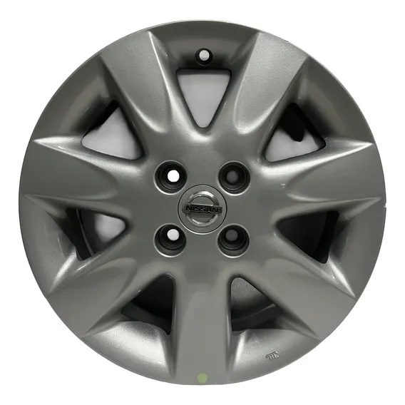 Roda Nissan March Sr 2014 Aro 15 Prateado Foto 1