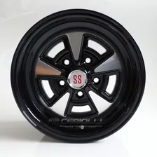 Roda Opala Ss Aro 14x6 E 14x7 Par Opala Caravan 5x114 Cor Borda Preta Foto mini 3