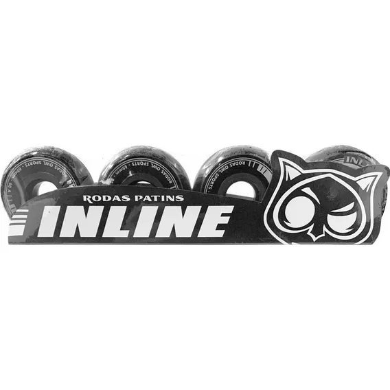 Roda Patins Inline Street Owl Sports 60mm 80a Foto 1