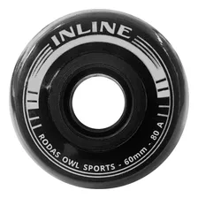 Roda Patins Inline Street Owl Sports 60mm 80a Foto mini 3