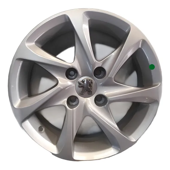 Roda Peugeot 208 Allure Active Pack Aro 15 ®47200 Cor Prata Foto 1