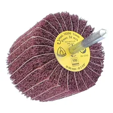 Roda Pg Minikontour Manta Lixa P100 Ncs600 Klingspor 60x50x6 Quantidade De Cascalhos 100 Foto mini 1