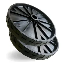 Roda Plástico Bitorneira 250 / 400l Menegotti Prime - 2 Pçs Foto mini 1